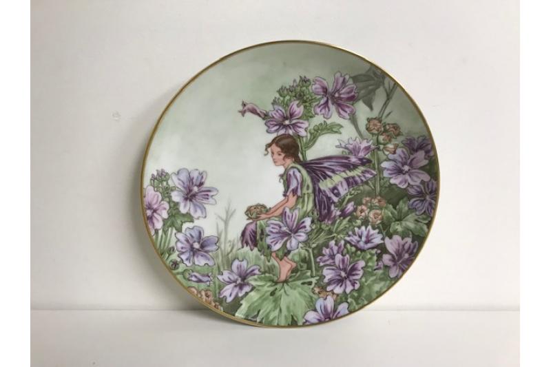 Mallow Fairy by Cicely Mary Barker | 7 Collector's Plate