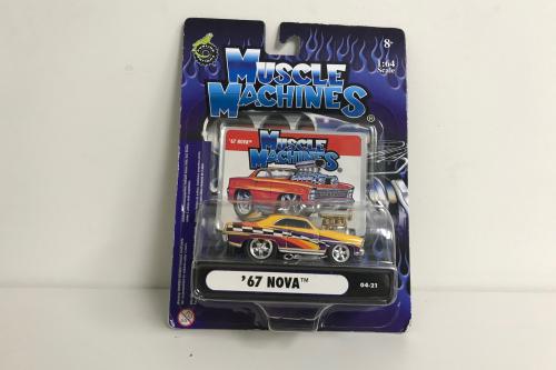 Muscle Machines '67 Nova 1:64 Toy Car
