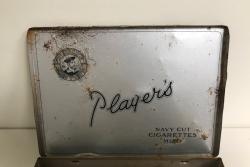 Vintage Players 50 Cigarette Tin