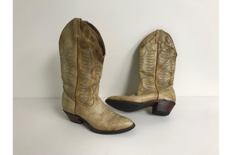 Vintage Women's Boulet Cowboy / Cowgirl Boots (Sz 9.5)
