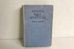 Alison’s Pony Adventure Hardcover Book (1950’s)