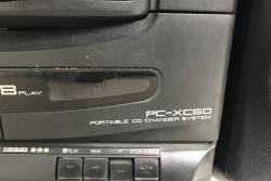 JVC PC-XC50 Portable CD & Cassette Changer System (1990's)
