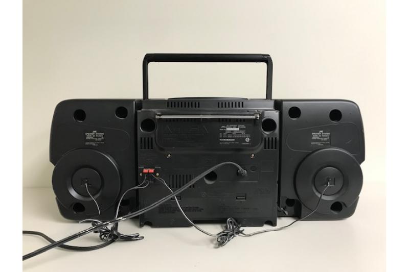 JVC PC-XC50 Portable CD & Cassette Changer System (1990's)