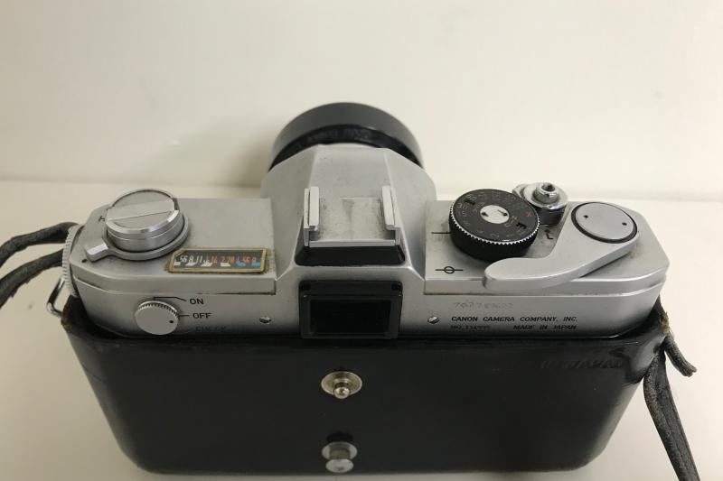 Canon FX Bell & Howell 35mm Camera with Case & Sales Brochure