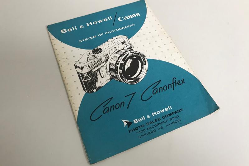 Canon FX Bell & Howell 35mm Camera with Case & Sales Brochure