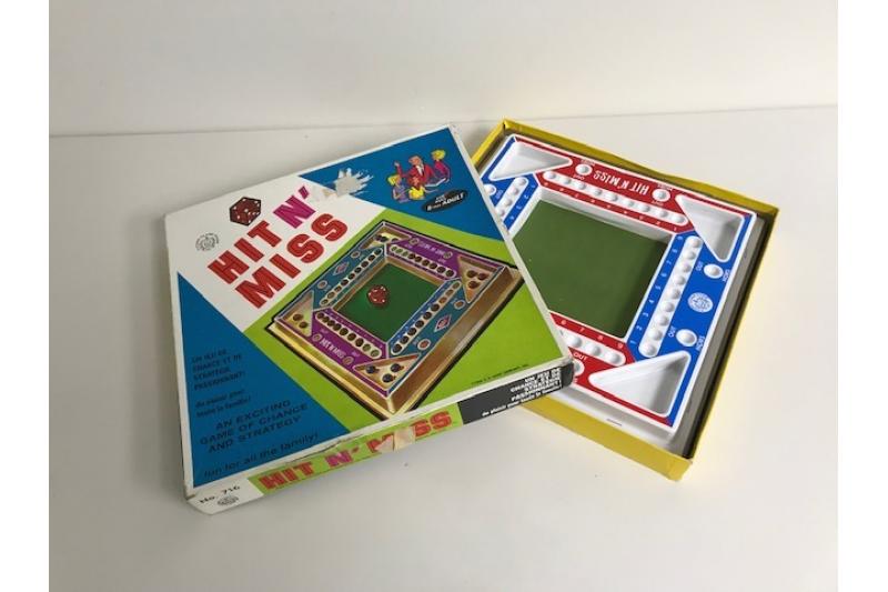 1966 Hit N' Miss Board Game by Lowe Company