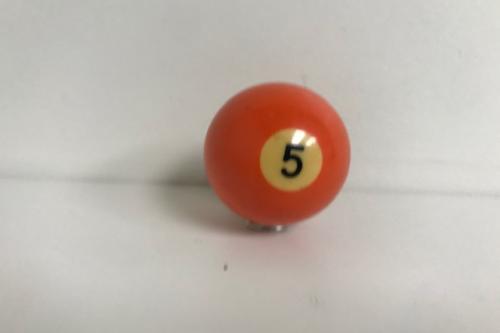 Vintage #5 Replacement Billiards / Pool Ball