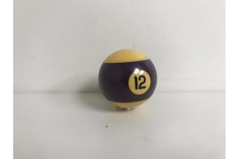 Vintage #12 Replacement Billiards / Pool Ball