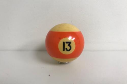 Vintage #13 Replacement Billiards / Pool Ball