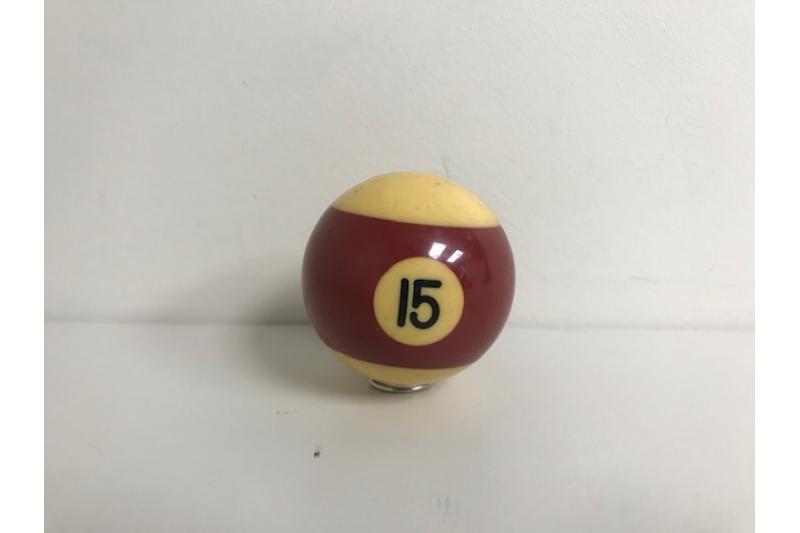 Vintage #15 Replacement Billiards / Pool Ball