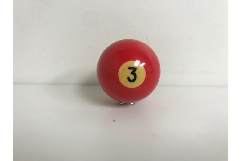 Vintage #3 Replacement Billiards / Pool Ball