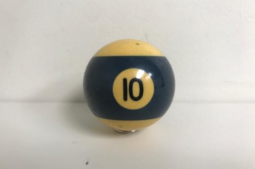 Vintage #10 Replacement Billiards / Pool Ball