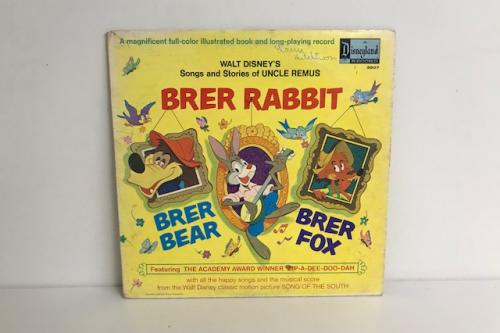 1970 Brer Rabbit Record (Walt Disney)