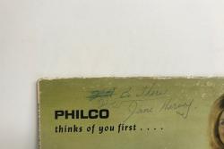 Philco Thinks of You First... Vocally Speaking | Vinyl Record