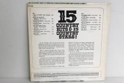 15 Country Hits & 15 Country Stars | Vinyl Record