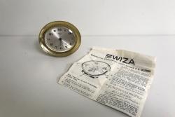 Swiza 1970's 8-Day Swiss made Brass Alarm Clock