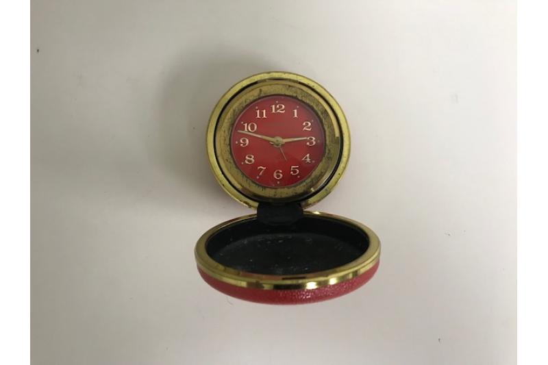 Vintage 1970's Westclox Alarm Travel Clock