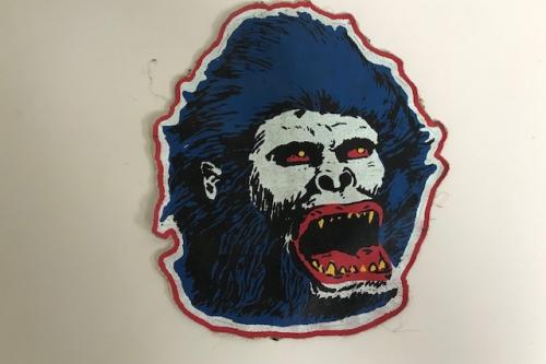Vintage Large Vinyl Monkey / Gorilla Patch