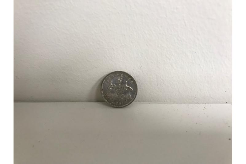 1951 Australian Six Pence Coin