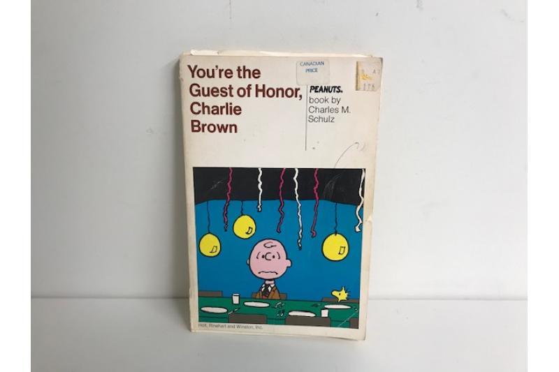 You're The Guest of Honor, Charlie Brown: A Peanuts Book | Softcover Book