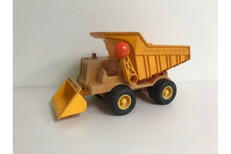 Fisher Price Quaker Oats Toy Dump Truck (1970's)