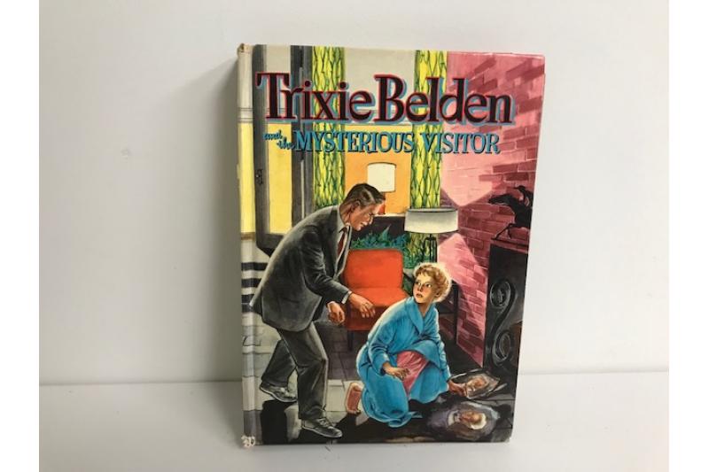 1954 Trixie Beldon and the Mysterious Visitor by Julie Campbell
