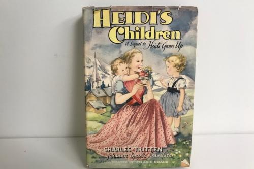 1955 Heidi's Children Hardcover Book by Charles Tritten