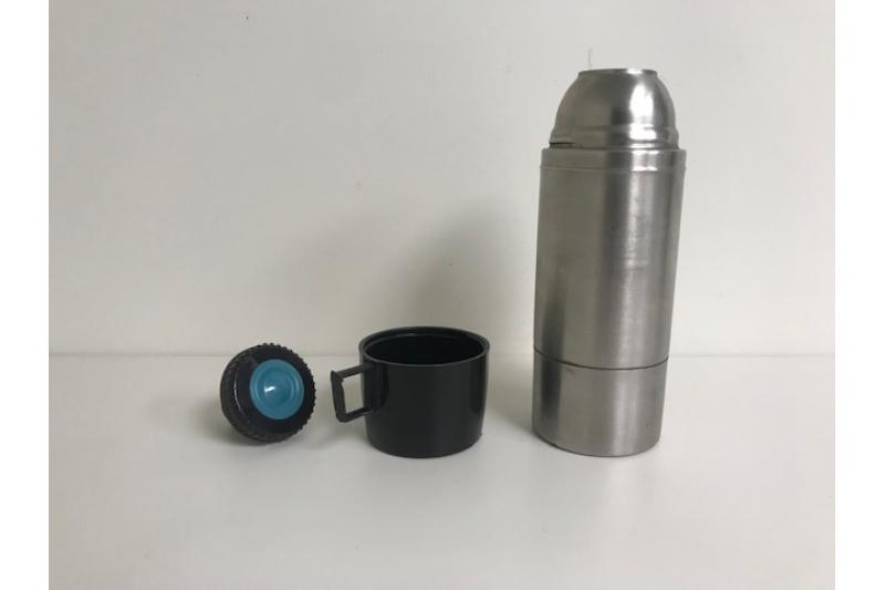 Vintage Pint Size Thermos with Cup