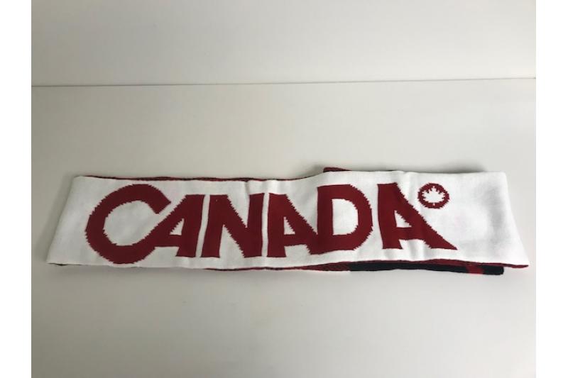 2010 Olympics Team Canada Double Sided Scarf (7 Feet Long)