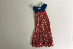 Vintage Barbie Multi-colored Dress