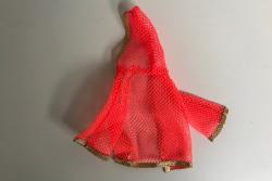 Vintage Barbie Red Fishnet Jacket