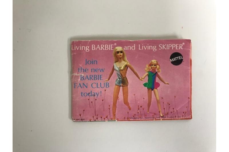 Vintage Living Barbie and Living Skipper Clothing Booklet