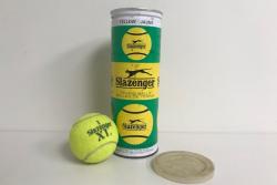 Vintage Slazenger Tennis Balls | 3 Pack Tin