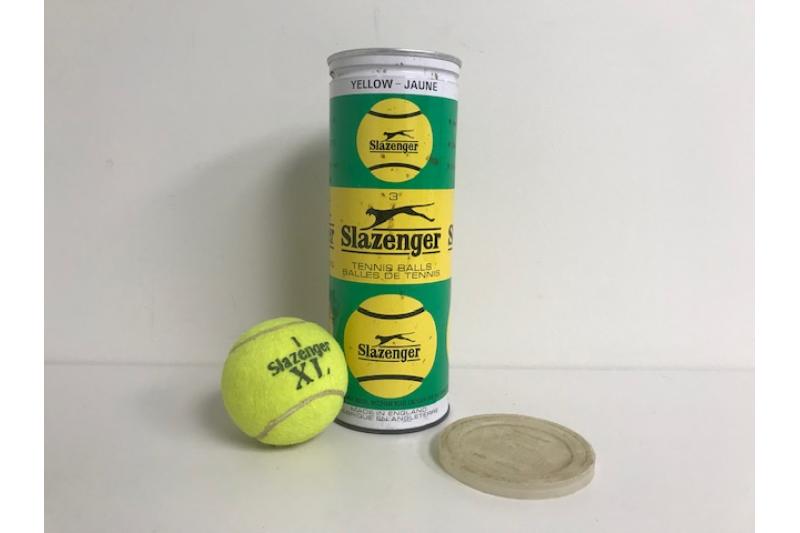 Vintage Slazenger Tennis Balls | 3 Pack Tin