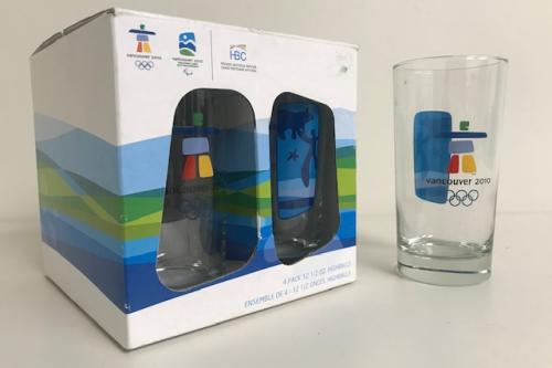 2010 Vancouver Olympics 4 Pack High-Ball Glasses