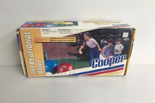 Vintage Cooper Bocce Set