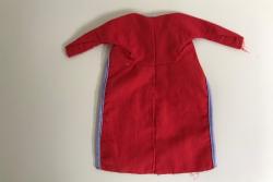 Vintage Barbie Red Coat Accessory