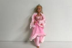 Vintage Barbie Pink Queen with Charms