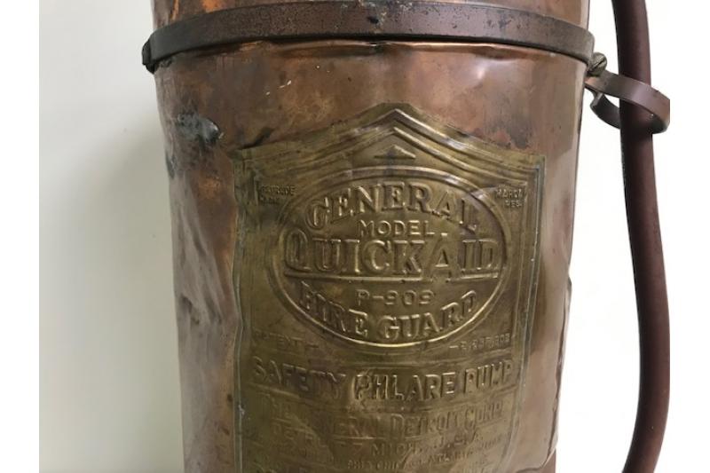 Vintage Generaid Safety Fire Extinguisher
