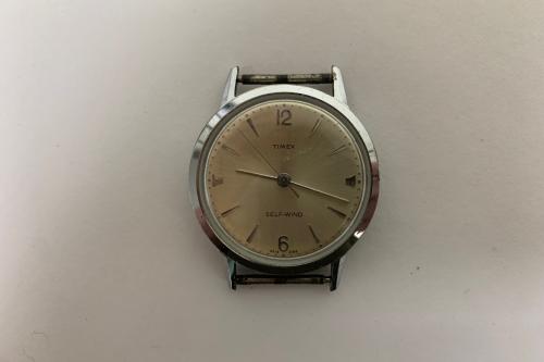 Timex Self-Wind 4014 3166 Watch Face (For Repair)