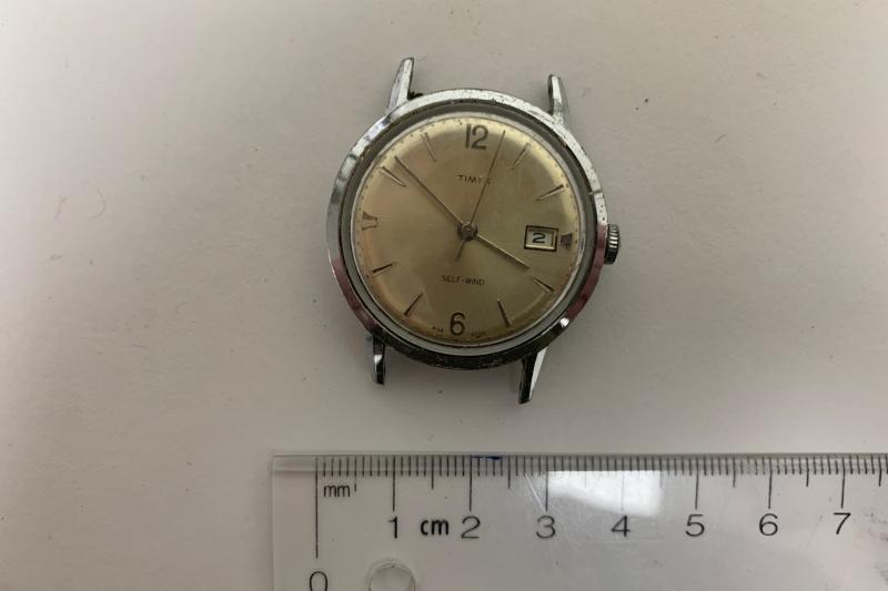 Timex Self-Wind 4114 3265 Watch face (For Repair)