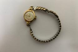 Timex Gold Female Numbered Watch (For Repair)