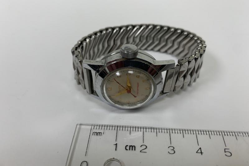 Silver Waterproof Timex Watch (3104-E-17) (For Repair)