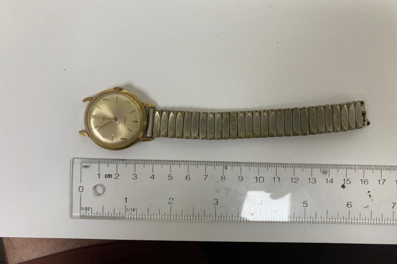 Gold Timex Waterproof Watch (For Repair)