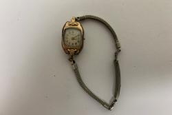 Standard Gold Female watch with unique band (For Repair)