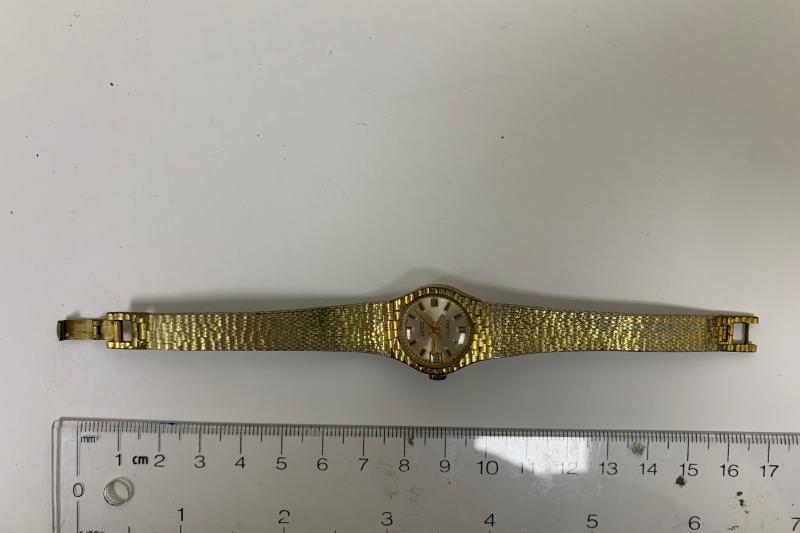 Gold Contoli Swiss Quartz Watch (For Repair)