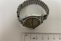 Silver Lorie Watch with White Face (For Repair)