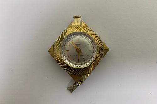 Gold Teltime Swiss Made Watch (For Repair)