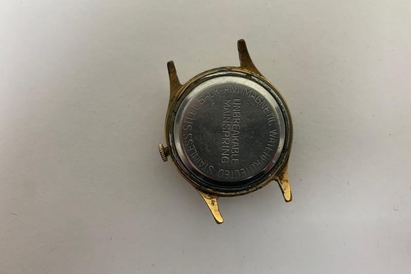 Gold Unbreakable Mainspring Watchface (For Repair)