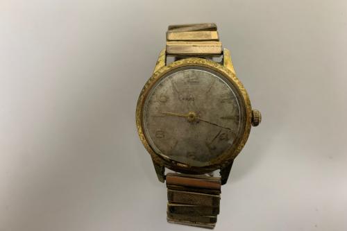 Gold Swiss Made Watch with Band (For Repair)